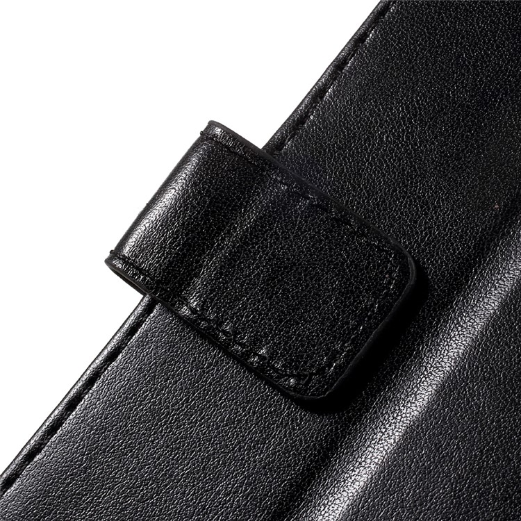 For Huawei P8 Lite (2017) / Honor 8 Lite Imprinted Flora Butterflies Leather Wallet Case Stand - Black-10