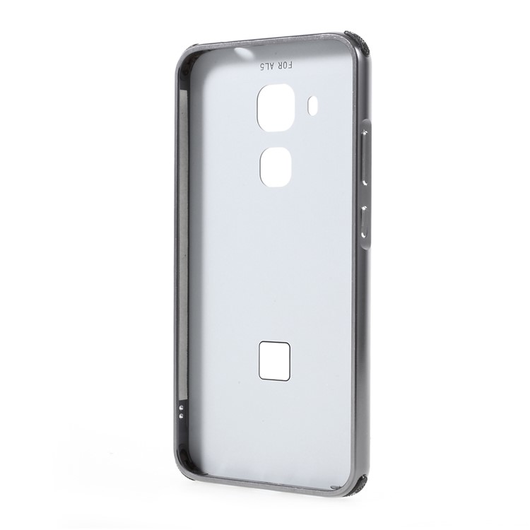 Aluminum Alloy Frame + Brushed PC Back Phone Case for Huawei Nova Plus / G9 Plus / Maimang 5 - Black-3