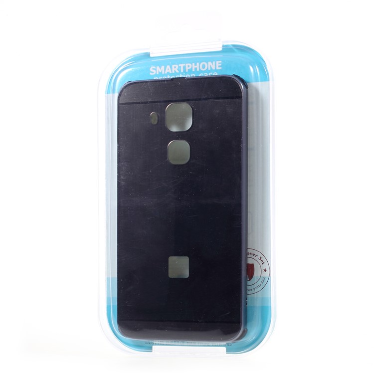 Aluminum Alloy Frame + Brushed PC Back Phone Case for Huawei Nova Plus / G9 Plus / Maimang 5 - Black-8