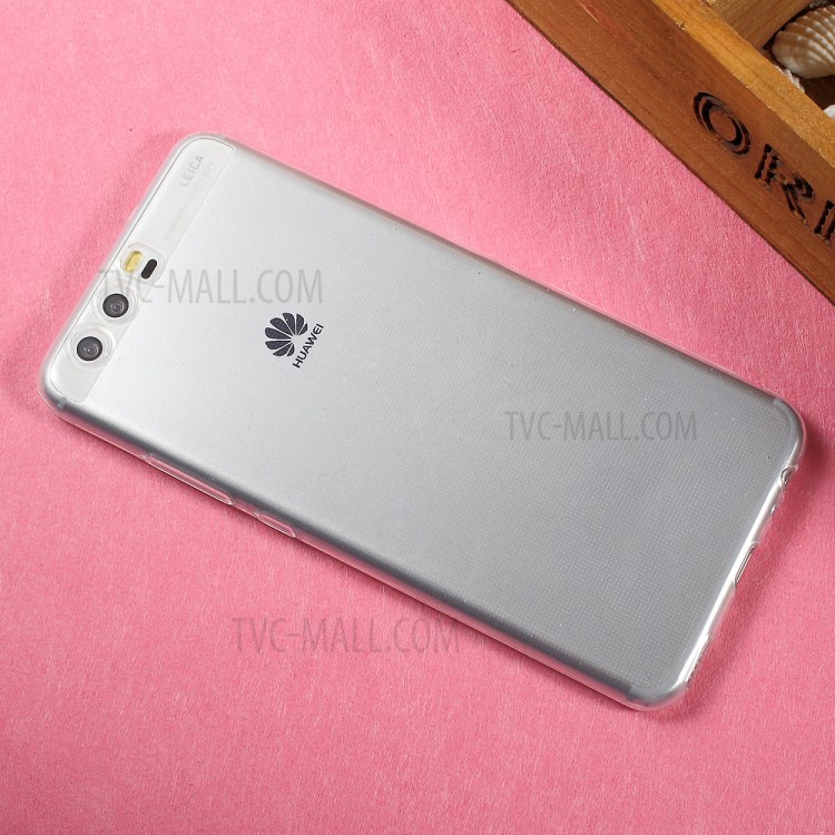 Anti-watermark Transparent Ultra-thin TPU Mobile Phone Case for Huawei P10-4