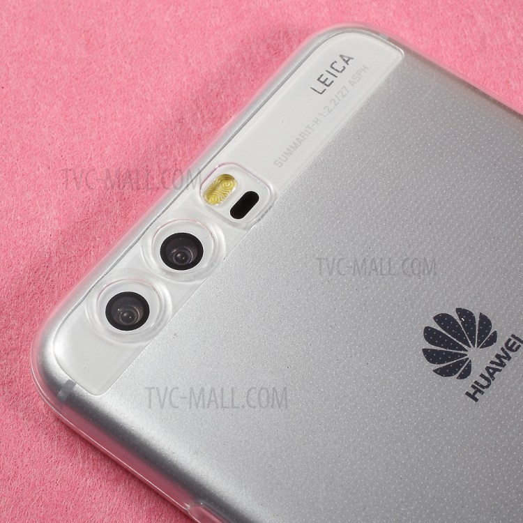 Anti-watermark Transparent Ultra-thin TPU Mobile Phone Case for Huawei P10-5