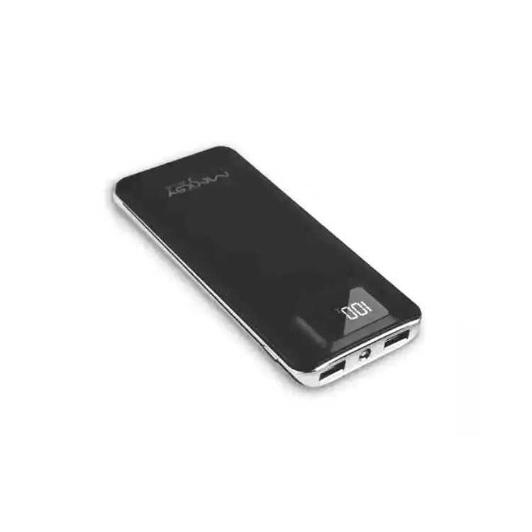 MESKEY MS-P30 Business Type Power Bank 13000mAh with LED Display for iPhone 7, Samsung S8 - Black-1