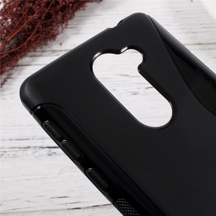 S-line Pattern TPU Protection Phone Case for Huawei Honor 6x (2016) - Black-4