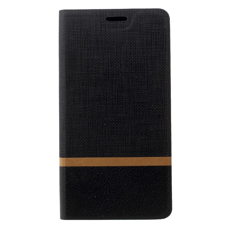 Cross Pattern Leather Card Holder Case for Huawei P9 Lite (2017) - Black-2