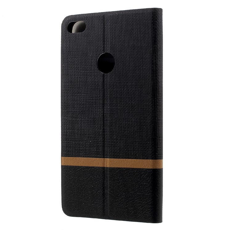 Cross Pattern Leather Card Holder Case for Huawei P9 Lite (2017) - Black-3