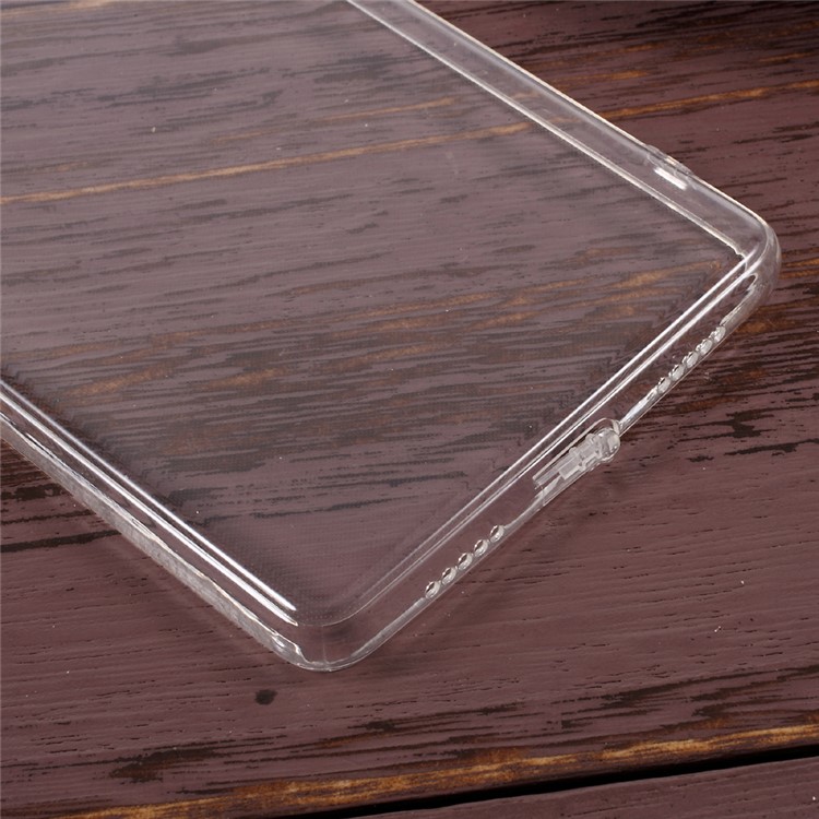 For Huawei P9 Lite / G9 Lite Clear TPU Back Case with Anti-dust Plugs - Transparent-5
