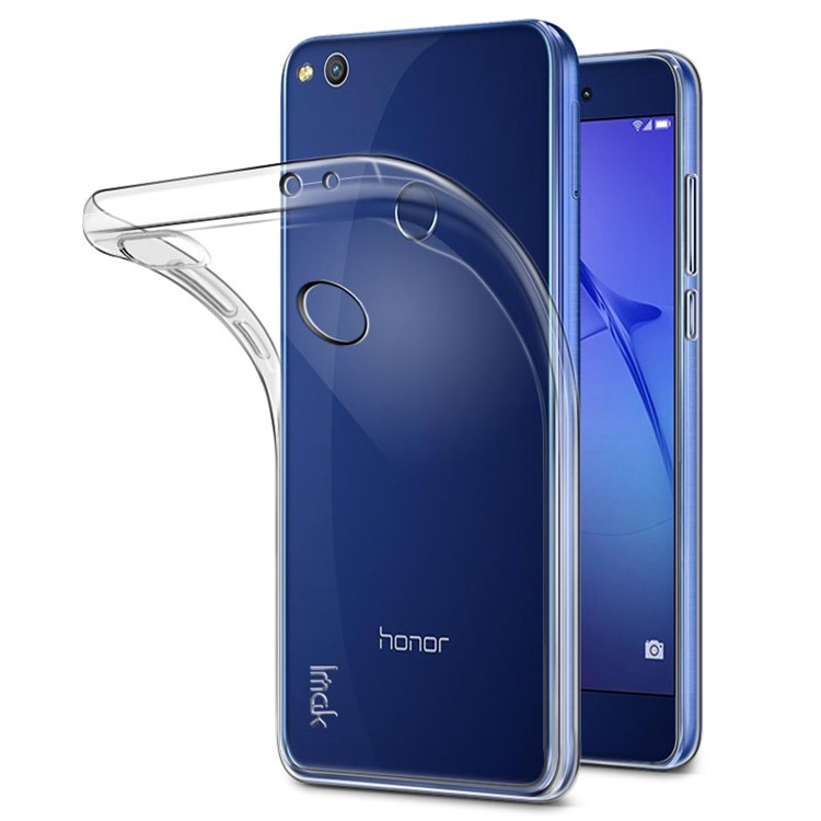 IMAK Stealth Clear Soft Case TPU Cover for Huawei P8 Lite (2017) / Honor 8 Lite + Screen Protector Film-1