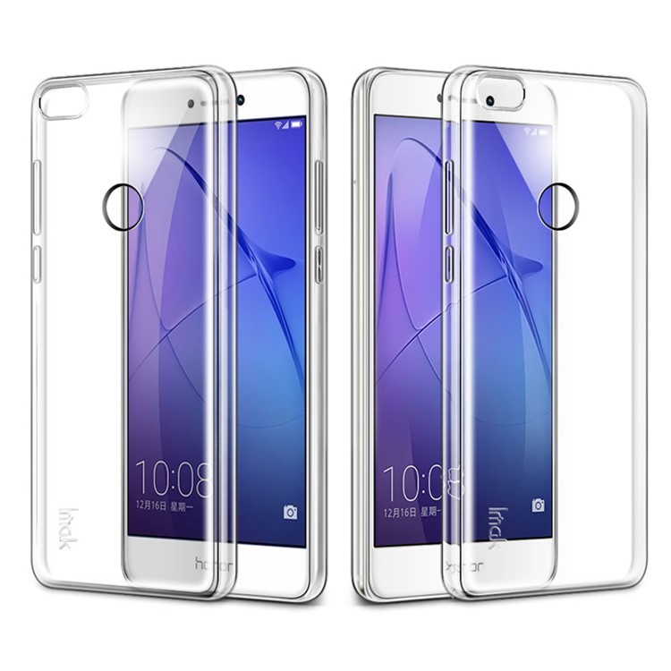IMAK Stealth Clear Soft Case TPU Cover for Huawei P8 Lite (2017) / Honor 8 Lite + Screen Protector Film-8