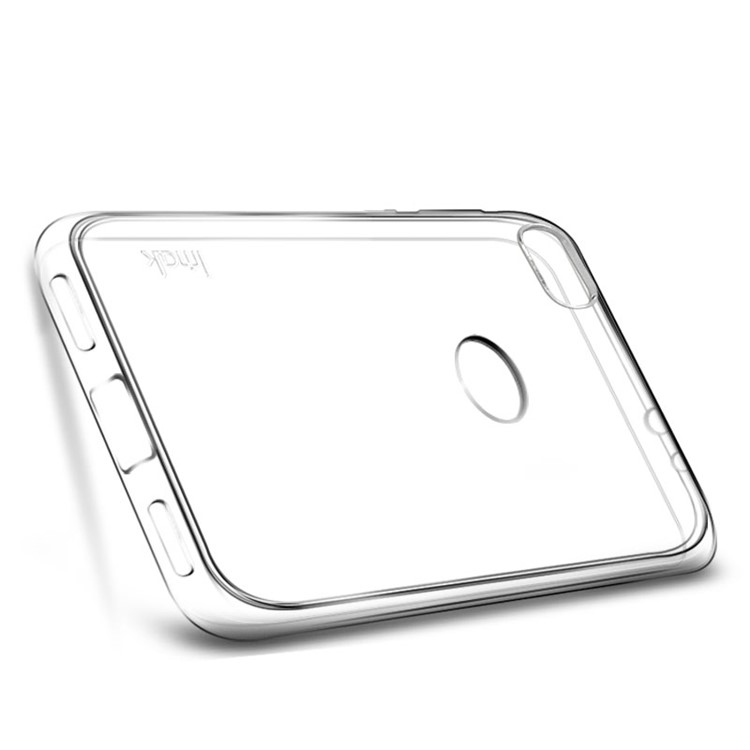 IMAK Clear TPU Back Cover with Soft Screen Film for Huawei P8 Lite (2017) / Honor 8 Lite - Transparent-6