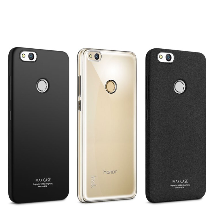 IMAK Clear TPU Back Cover with Soft Screen Film for Huawei P8 Lite (2017) / Honor 8 Lite - Transparent-8