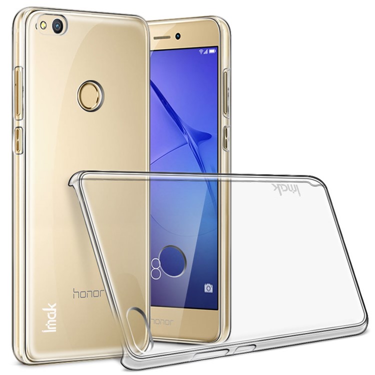 IMAK Crystal Clear Case II for Huawei P8 Lite (2017) / Honor 8 Lite Scratch-proof PC Back Cover-4