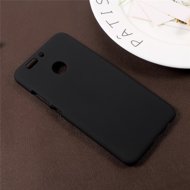 Rubberized Hard Plastic Case for Huawei Honor 8 Pro / Honor V9 - Black-2