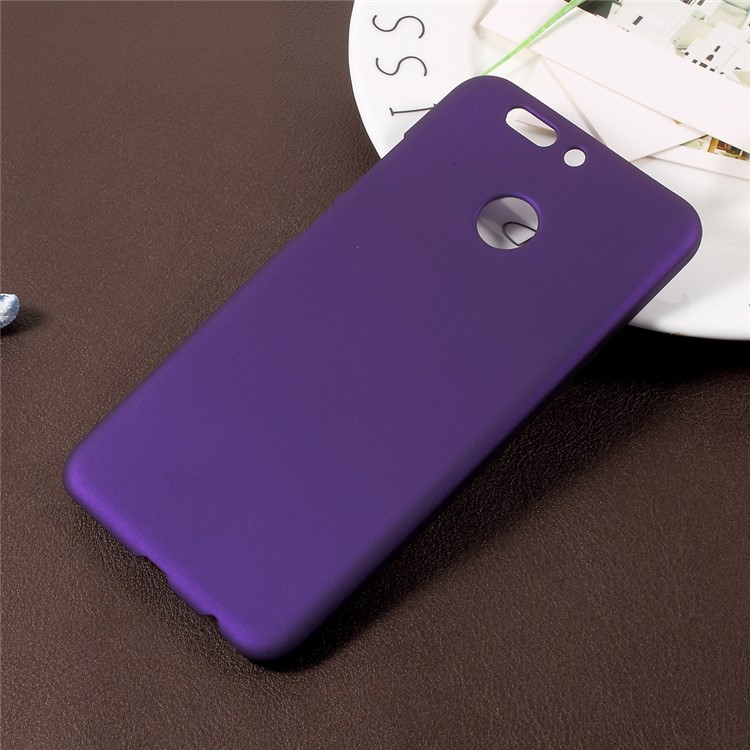 Rubberized Hard Protective Case for Huawei Honor 8 Pro / Honor V9 - Purple-1