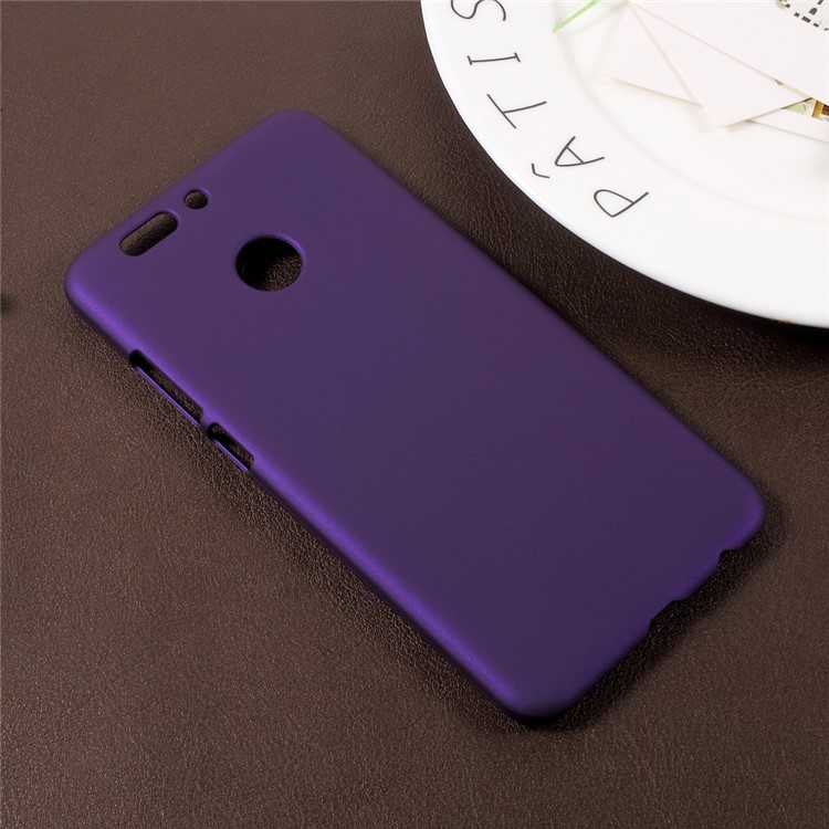 Rubberized Hard Protective Case for Huawei Honor 8 Pro / Honor V9 - Purple-2