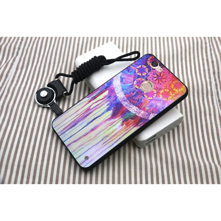 Printing Pattern TPU Back Case for Huawei Nova - Watercolor Dreamcatcher-2