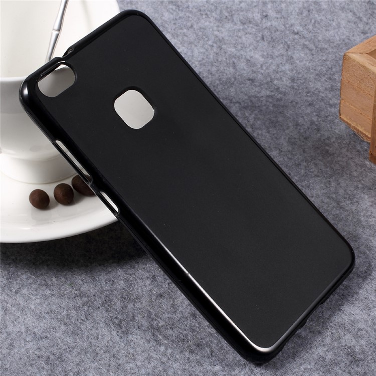 Dual-sided Matte TPU Cell Phone Case for Huawei P10 Lite - Black-3