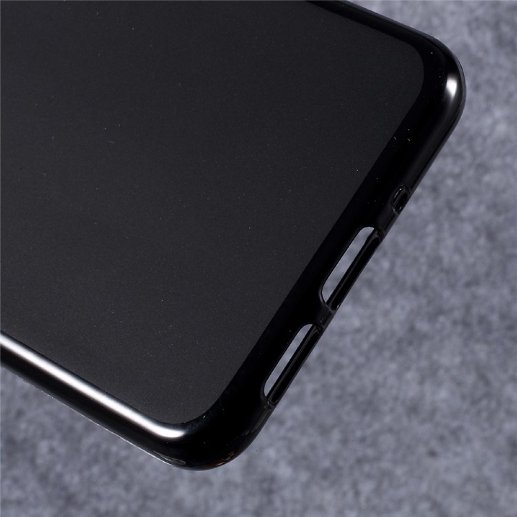 Dual-sided Matte TPU Cell Phone Case for Huawei P10 Lite - Black-5