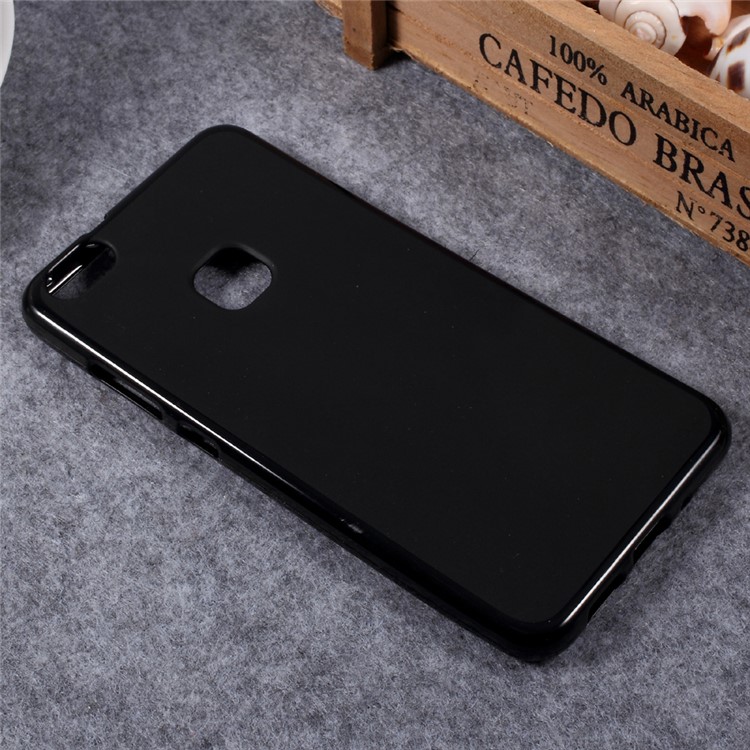 Dual-sided Matte TPU Cell Phone Case for Huawei P10 Lite - Black-6