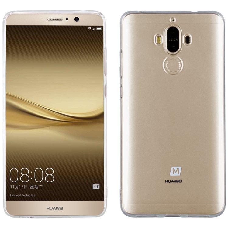 MOMAX 0.6mm Ultra-thin Transparent TPU Cover Shell for Huawei Mate 9 - Transparent-1