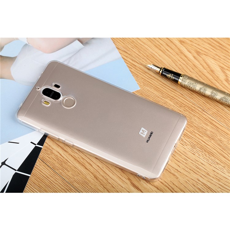 MOMAX 0.6mm Ultra-thin Transparent TPU Cover Shell for Huawei Mate 9 - Transparent-10