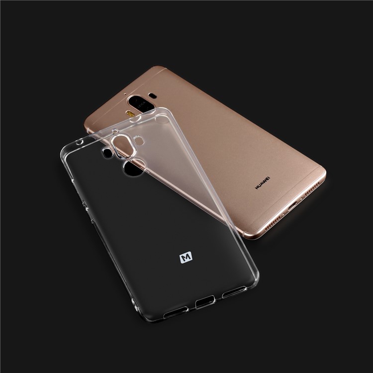 MOMAX 0.6mm Ultra-thin Transparent TPU Cover Shell for Huawei Mate 9 - Transparent-8