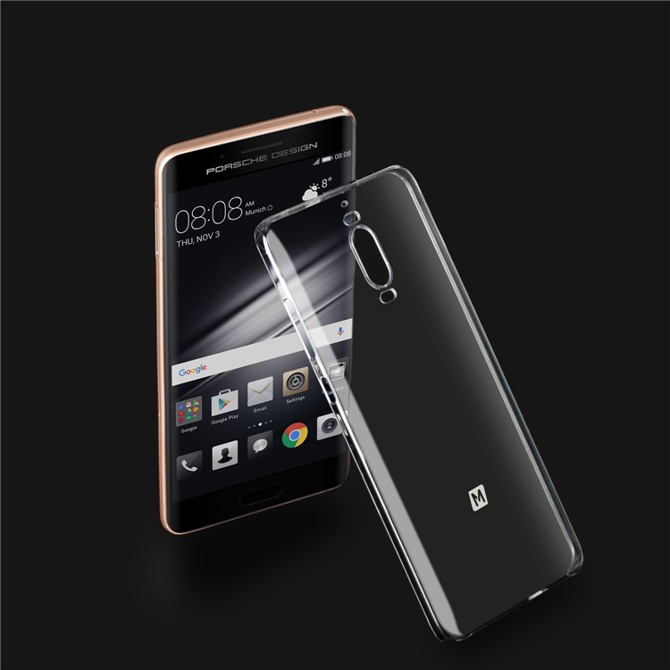 MOMAX 0.6mm Ultra-thin Transparent TPU Shell for Huawei Mate 9 Pro/Porsche Design - Transparent-10
