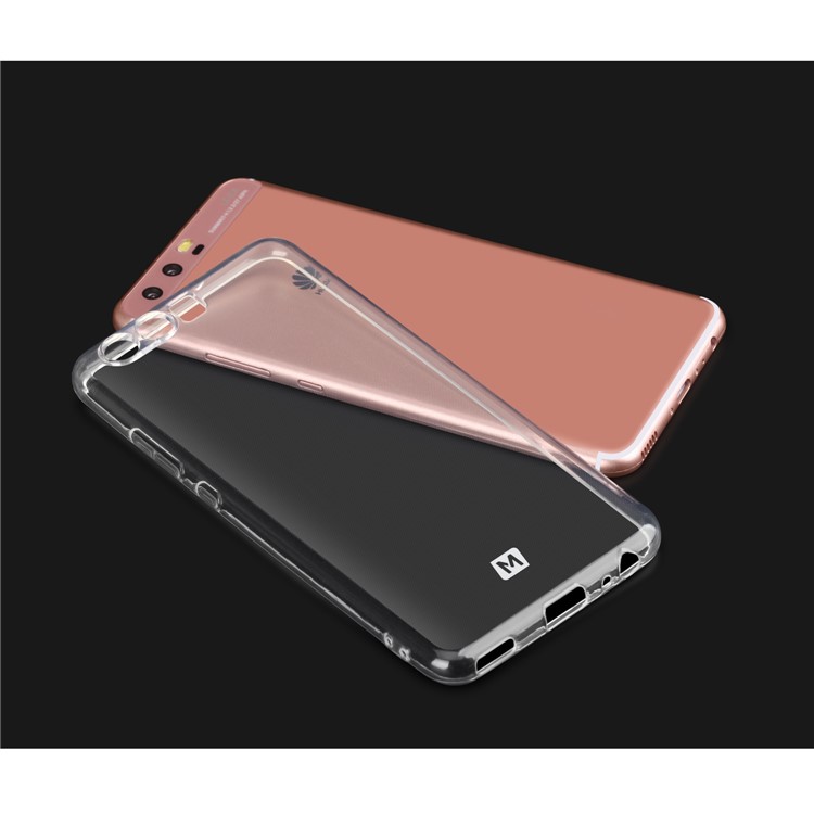 MOMAX 0.6mm Ultra-thin Transparent TPU Protection Case for Huawei P10 - Transparent-10
