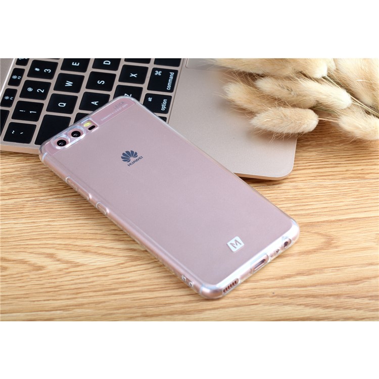 MOMAX 0.6mm Ultra-thin Transparent TPU Protection Case for Huawei P10 - Transparent-14
