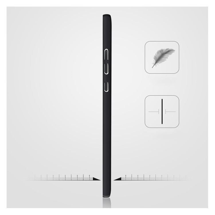 TAVT Lines Pattern Matte Anti-fingerprint PC Case for Huawei P10 Plus - Black-4