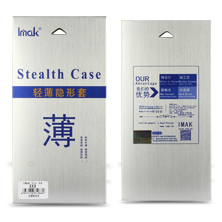 IMAK Stealth Clear TPU Soft Case with Screen Protector Film for Huawei Honor 8 Pro / Honor V9 - Transparent-10