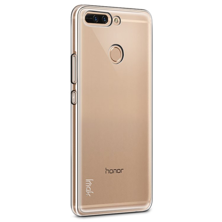 IMAK Stealth Clear TPU Soft Case with Screen Protector Film for Huawei Honor 8 Pro / Honor V9 - Transparent-2
