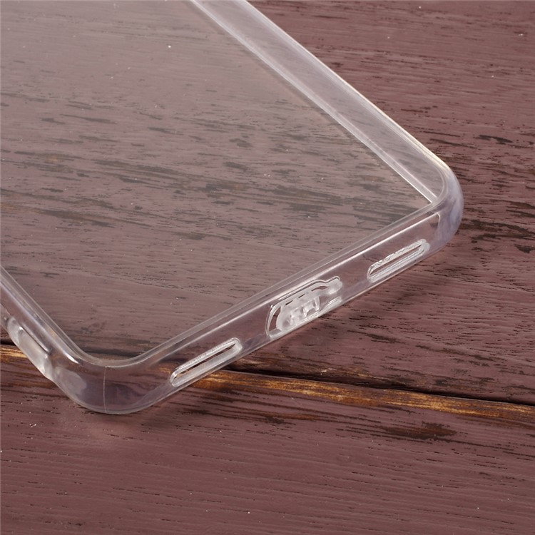 Hybrid Clear PC + TPU Cell Phone Case for Huawei P8 Lite (2017) / Honor 8 Lite - Transparent-5