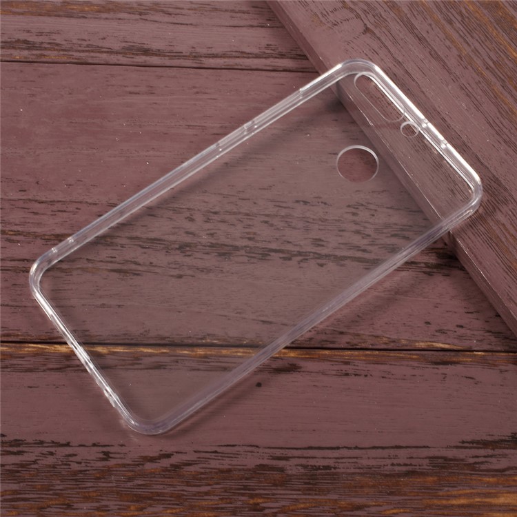 Hybrid PC + TPU Mobile Phone Case Cover for Huawei Honor 8 Pro / Honor V9 - Transparent-1