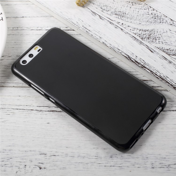 Dual-sided Matte Soft TPU Case for Huawei P10 Plus - Black-3