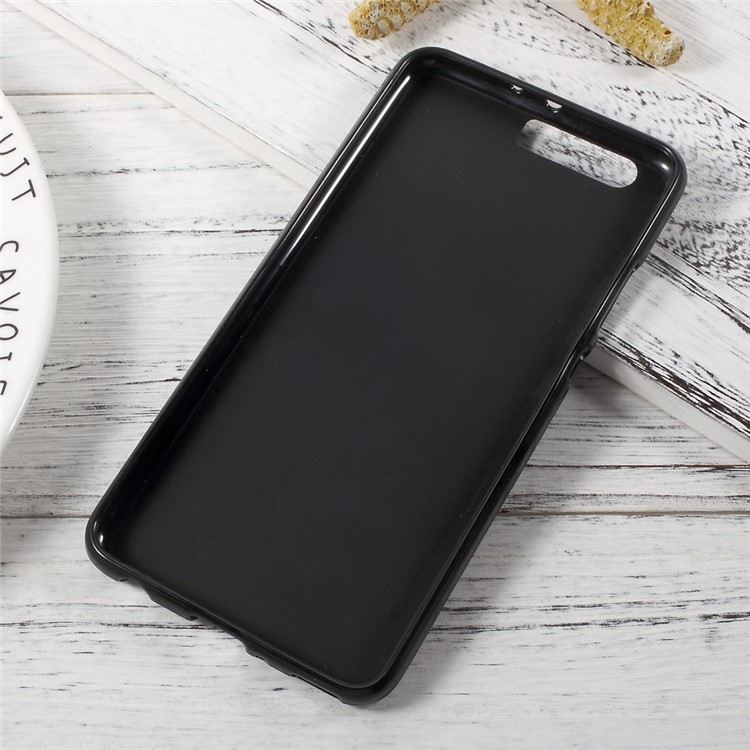 Dual-sided Matte Soft TPU Case for Huawei P10 Plus - Black-7