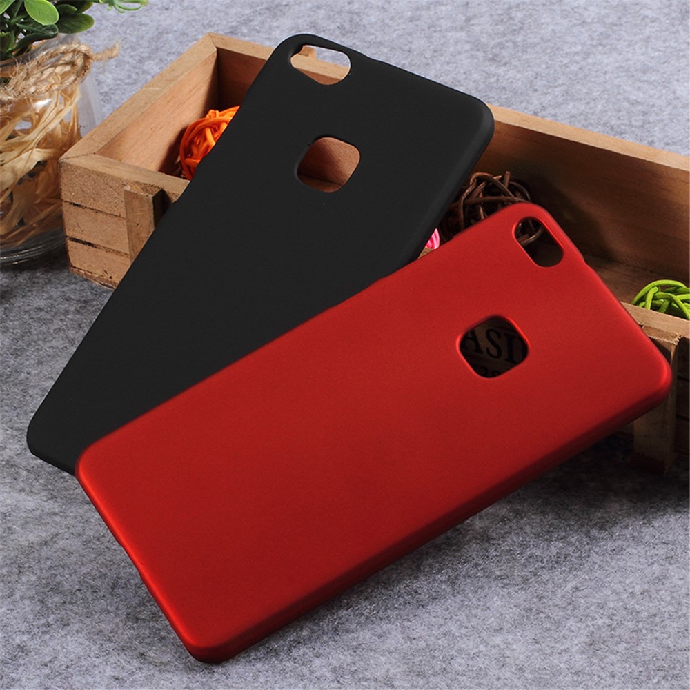 Rubberized PC Hard Phone Protective Cover Case for Huawei P10 Lite - Black-11