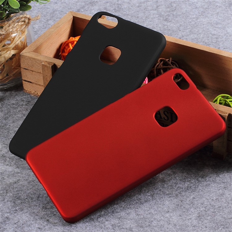 PC Gommatizzato Case di Copertura Mobile Dura Per Huawei P10 Lite - Rosso