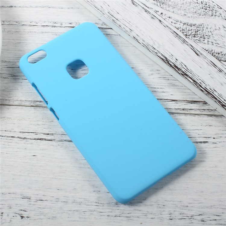 Rubberized PC Hard Phone Protector Cover Case for Huawei P10 Lite - Baby Blue-2
