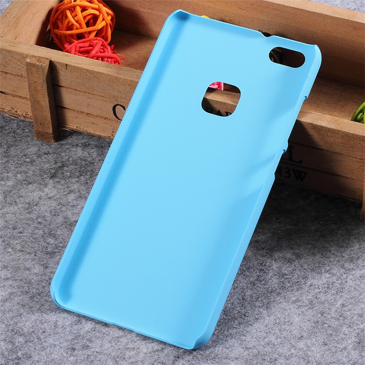 Gummierte PC Hard Phone Protector Cover Hülle Für Huawei P10 Lite - Baby Blau-6