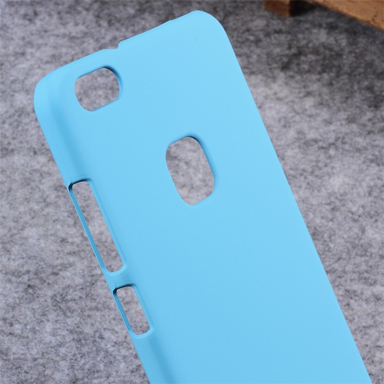 Gummierte PC Hard Phone Protector Cover Hülle Für Huawei P10 Lite - Baby Blau-7