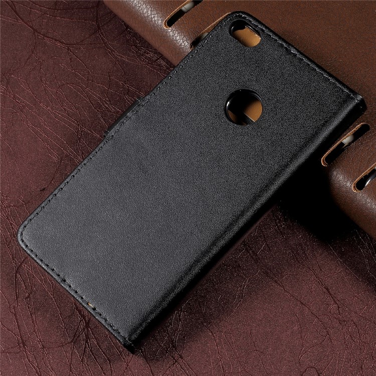 Wallet Stand Split Leather Phone Case for Huawei P8 Lite (2017) / Honor 8 Lite - Black-2