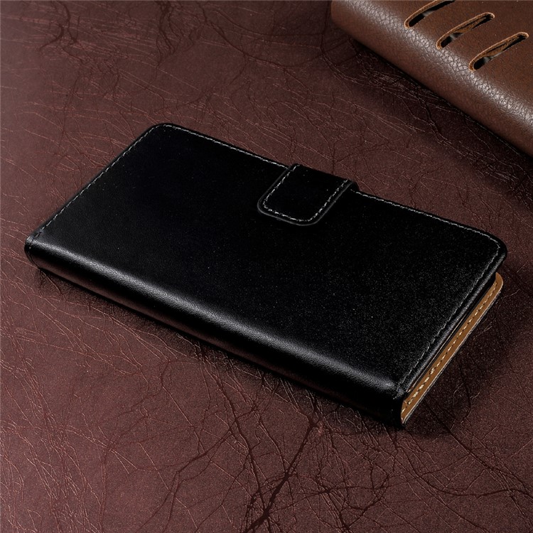 Wallet Stand Split Leather Phone Case for Huawei P8 Lite (2017) / Honor 8 Lite - Black-3