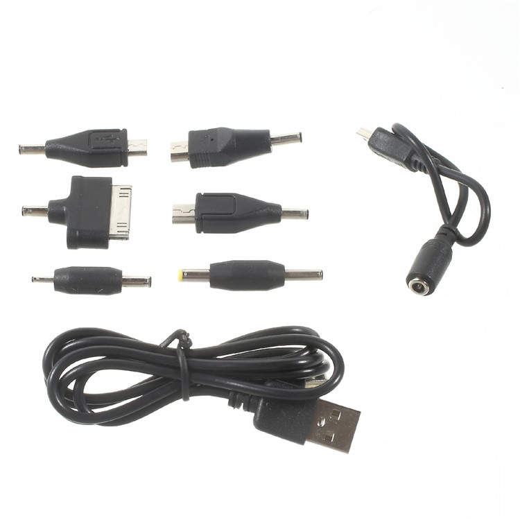 1500mAh Wrist Power Bank Wearable External Battery Charger for iPhone Samsung Huawei - Black-10