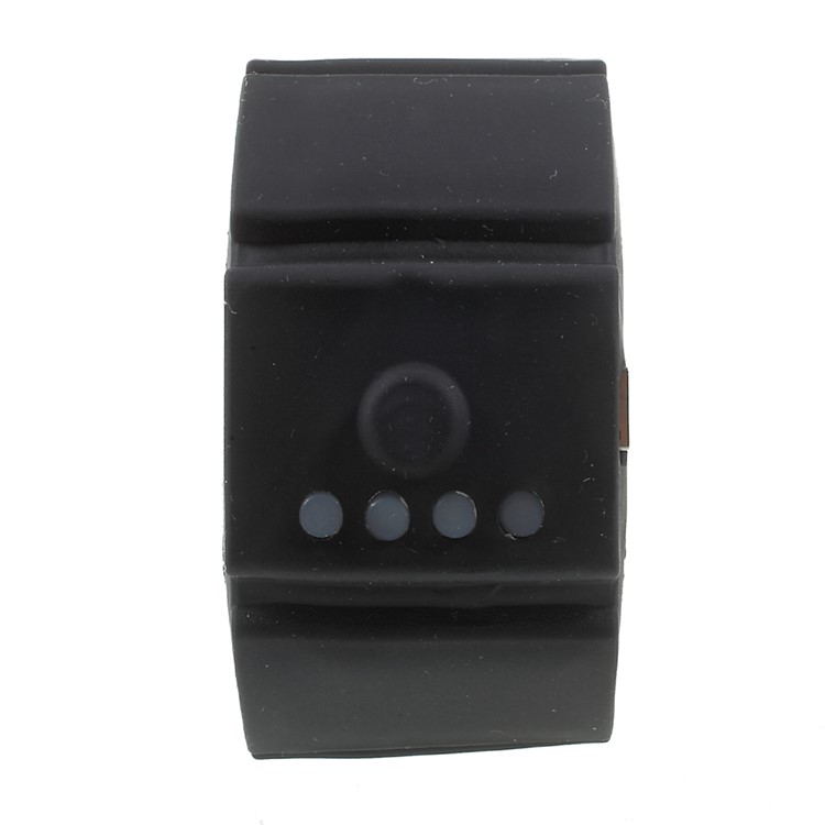1500mAh Wrist Power Bank Wearable External Battery Charger for iPhone Samsung Huawei - Black-3
