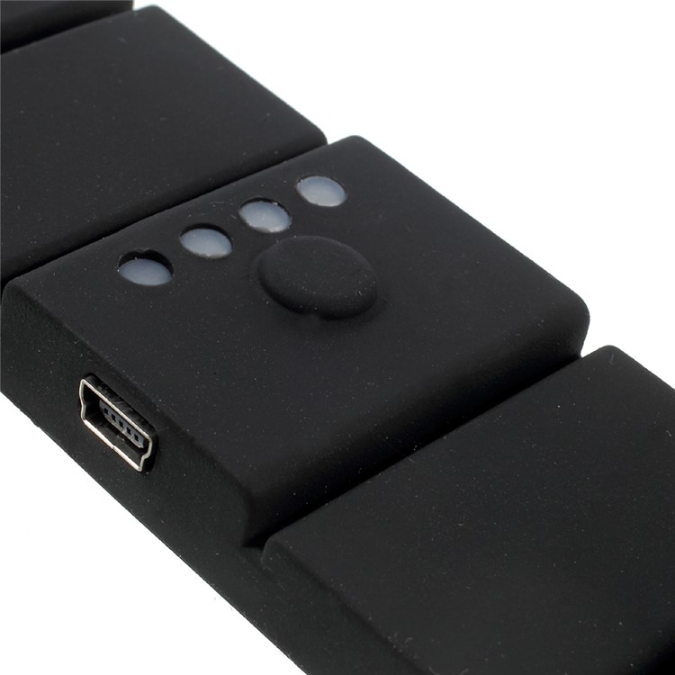 1500mAh Wrist Power Bank Wearable External Battery Charger for iPhone Samsung Huawei - Black-7