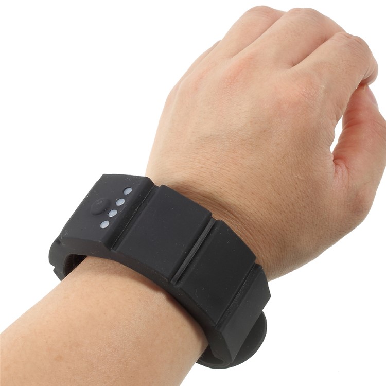 1500mAh Wrist Power Bank Wearable External Battery Charger for iPhone Samsung Huawei - Black-8