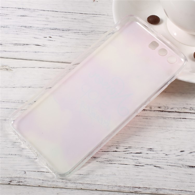 Pattern Printing IMD TPU Case for Huawei P10 - Quote Never Stop Dreaming-6