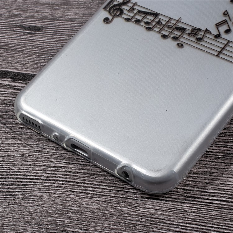 Patterned TPU Ultra-thin Case for Huawei P10 Plus - Music Notes-5