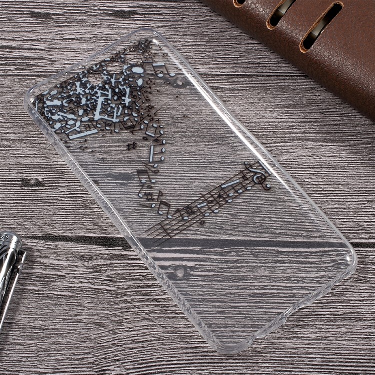 Patterned TPU Ultra-thin Case for Huawei P10 Plus - Music Notes-6