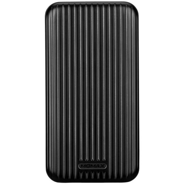 Momax iPower Go Thin 10000mAh Portable Dual USB 2.4A Power Bank - Black-1